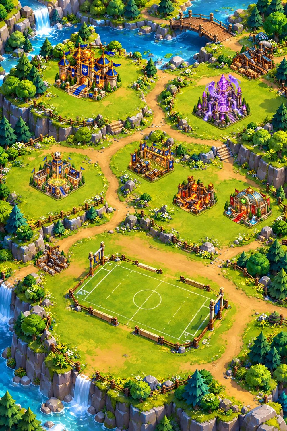 Тренировочный лагерь Goal Brawl